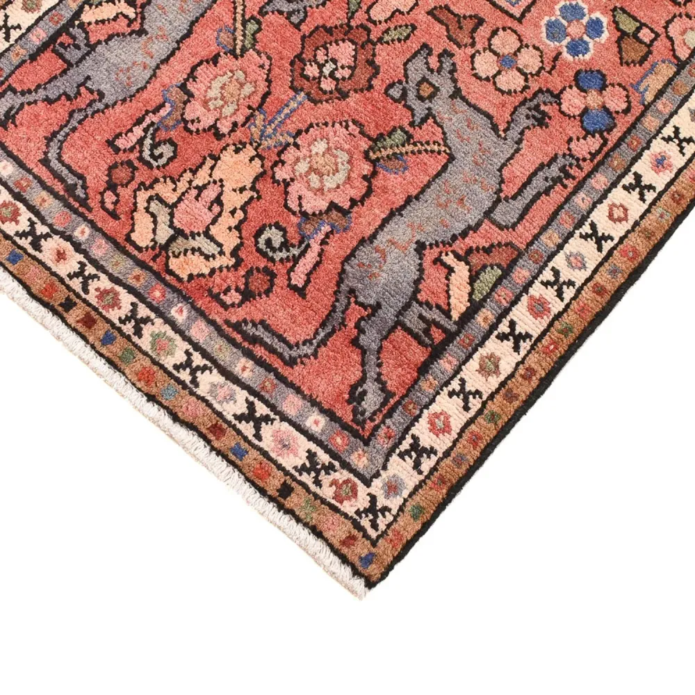 Persisk teppe - Nomadisk - 105 x 62 cm - lys rød