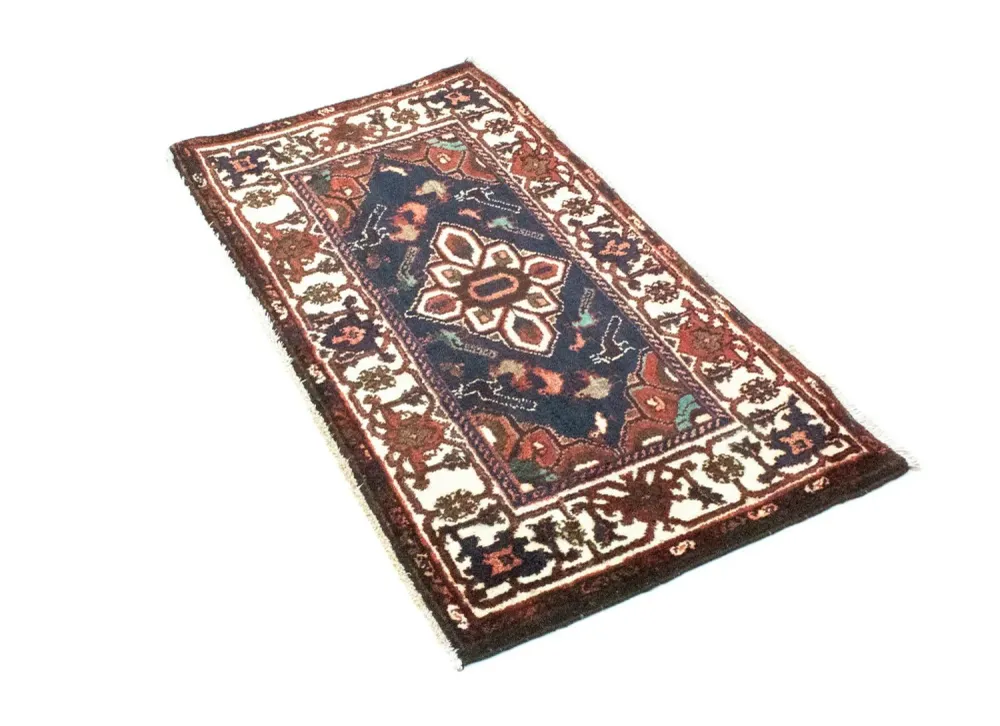 Persisk teppe - Nomadisk - 106 x 59 cm - blå