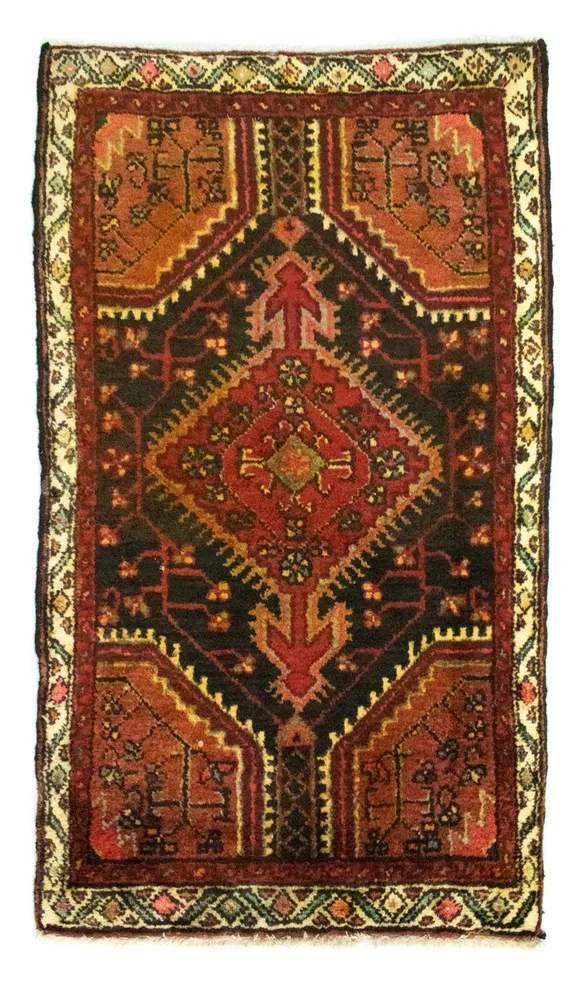 Persisk teppe - Nomadisk - 106 x 65 cm - blå