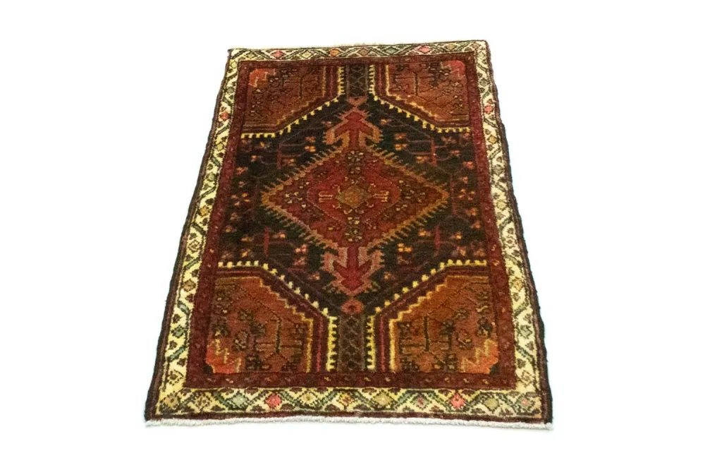 Persisk teppe - Nomadisk - 106 x 65 cm - blå