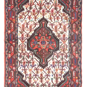 Persisk teppe - Nomadisk - 107 x 74 cm - rød