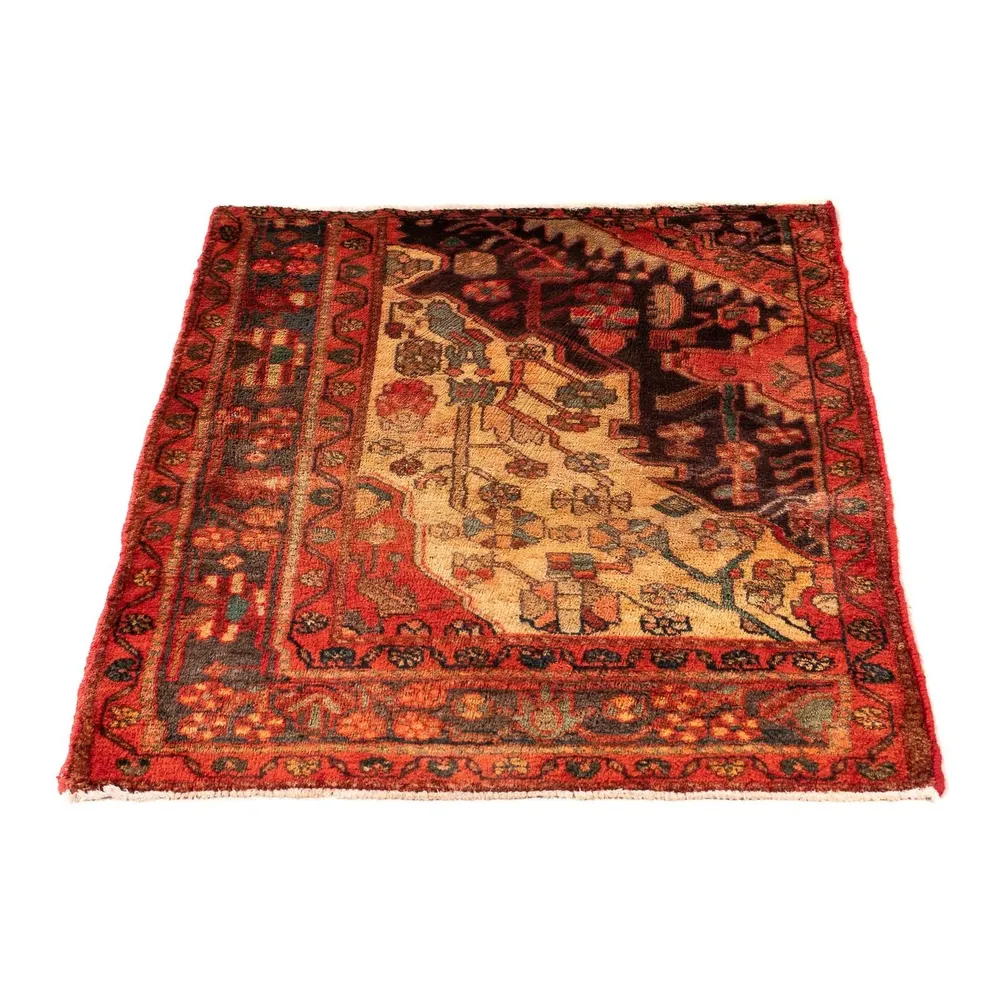 Persisk teppe - Nomadisk - 110 x 82 cm - flerfarget