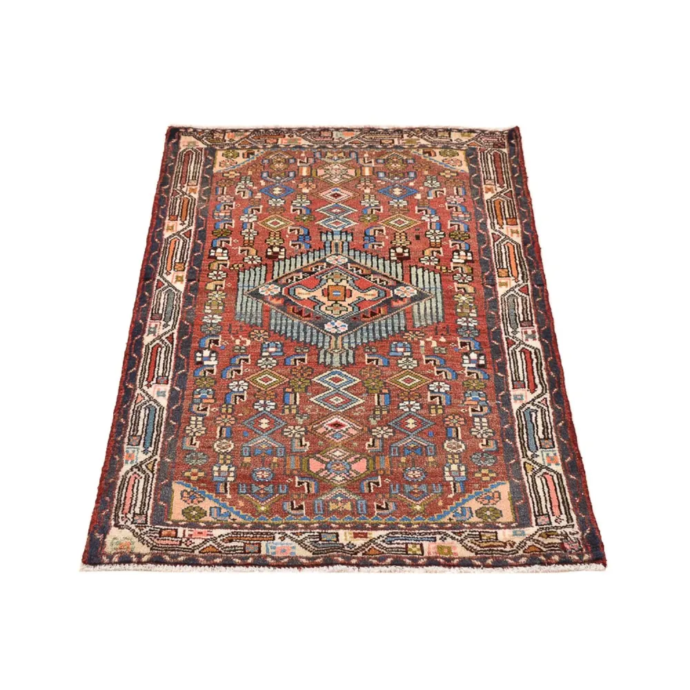 Persisk teppe - Nomadisk - 110 x 74 cm - flerfarget