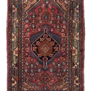 Persisk teppe - Nomadisk - 110 x 76 cm - lys rød