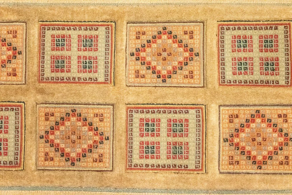 Persisk teppe - Nomadisk - 114 x 80 cm - flerfarget