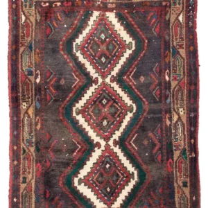 Persisk teppe - Nomadisk - 115 x 78 cm - rød