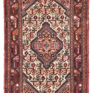 Persisk teppe - Nomadisk - 115 x 75 cm - lys rød