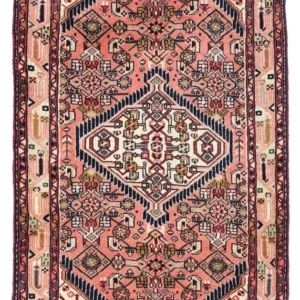 Persisk teppe - Nomadisk - 115 x 71 cm - lys rød