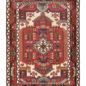 Persisk teppe - Nomadisk - 117 x 88 cm - rød