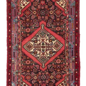 Persisk teppe - Nomadisk - 117 x 77 cm - flerfarget