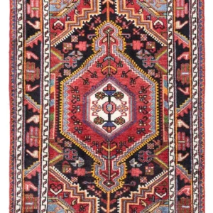 Persisk teppe - Nomadisk - 117 x 77 cm - lys rød