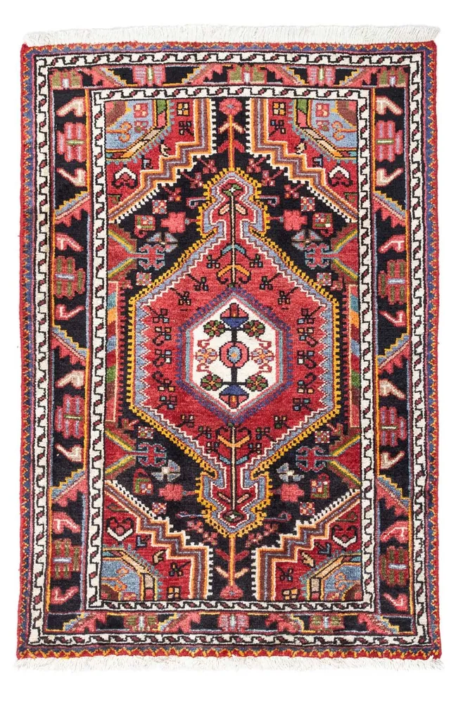 Persisk teppe - Nomadisk - 117 x 77 cm - lys rød