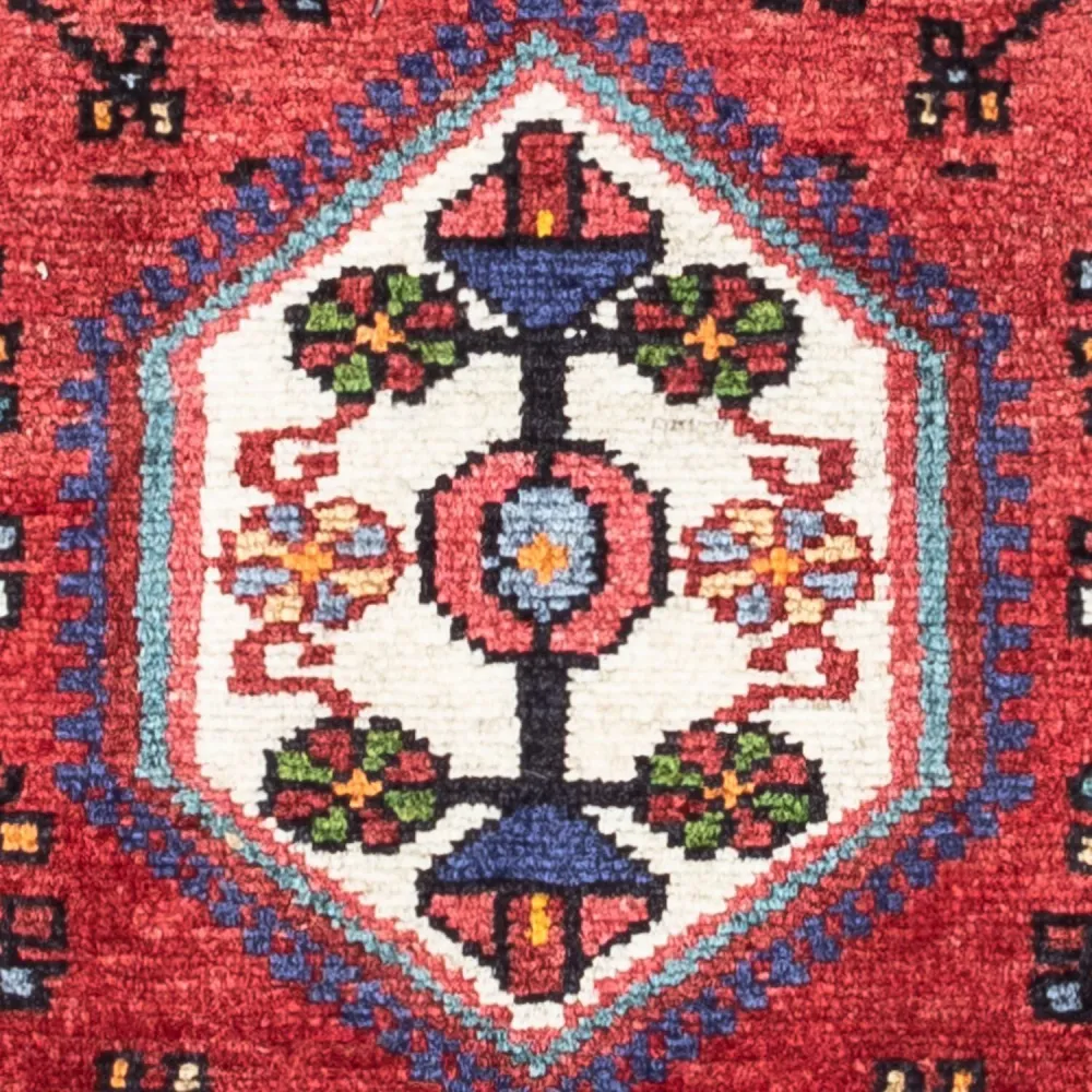 Persisk teppe - Nomadisk - 117 x 77 cm - lys rød