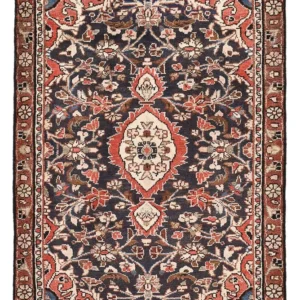 Persisk teppe - Nomadisk - 119 x 77 cm - flerfarget