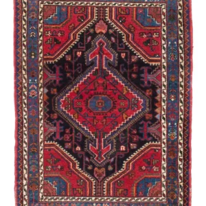 Persisk teppe - Nomadisk - 120 x 88 cm - rød