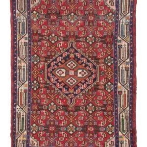 Persisk teppe - Nomadisk - 120 x 79 cm - rød