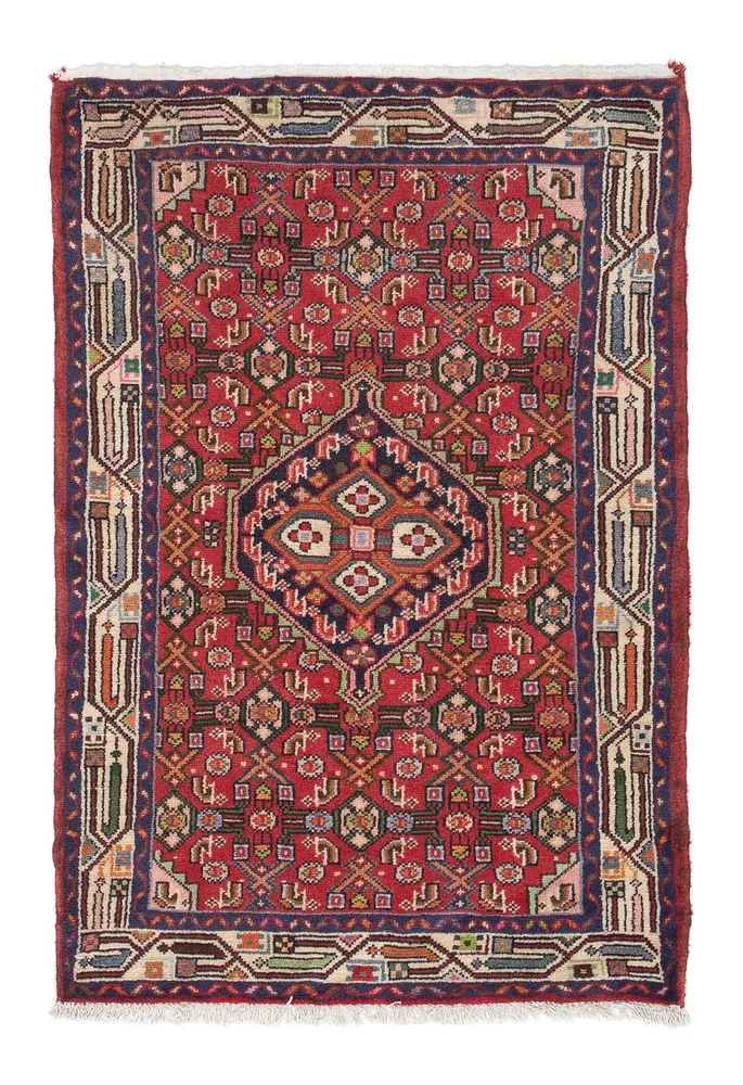 Persisk teppe - Nomadisk - 120 x 79 cm - rød