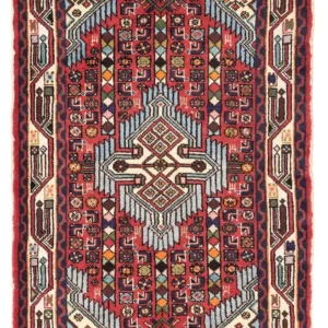 Persisk teppe - Nomadisk - 120 x 76 cm - rød