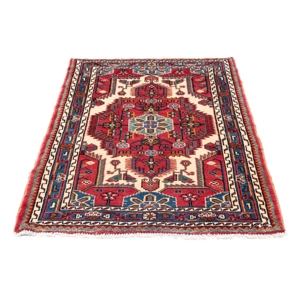 Persisk teppe - Nomadisk - 120 x 85 cm - rød
