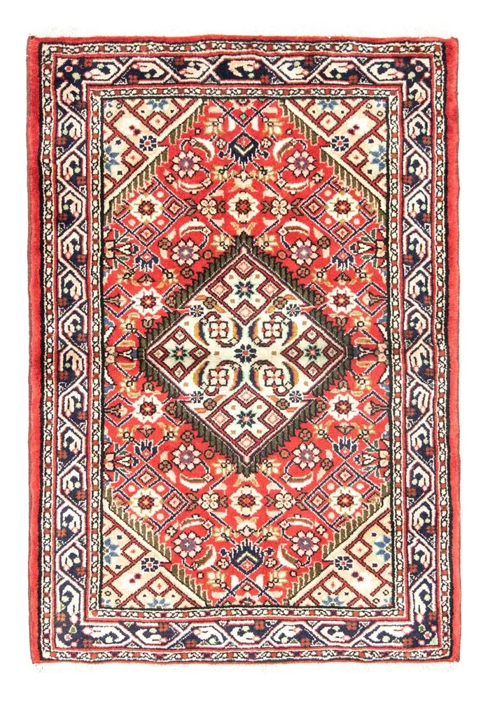 Persisk teppe - Nomadisk - 120 x 83 cm - rød