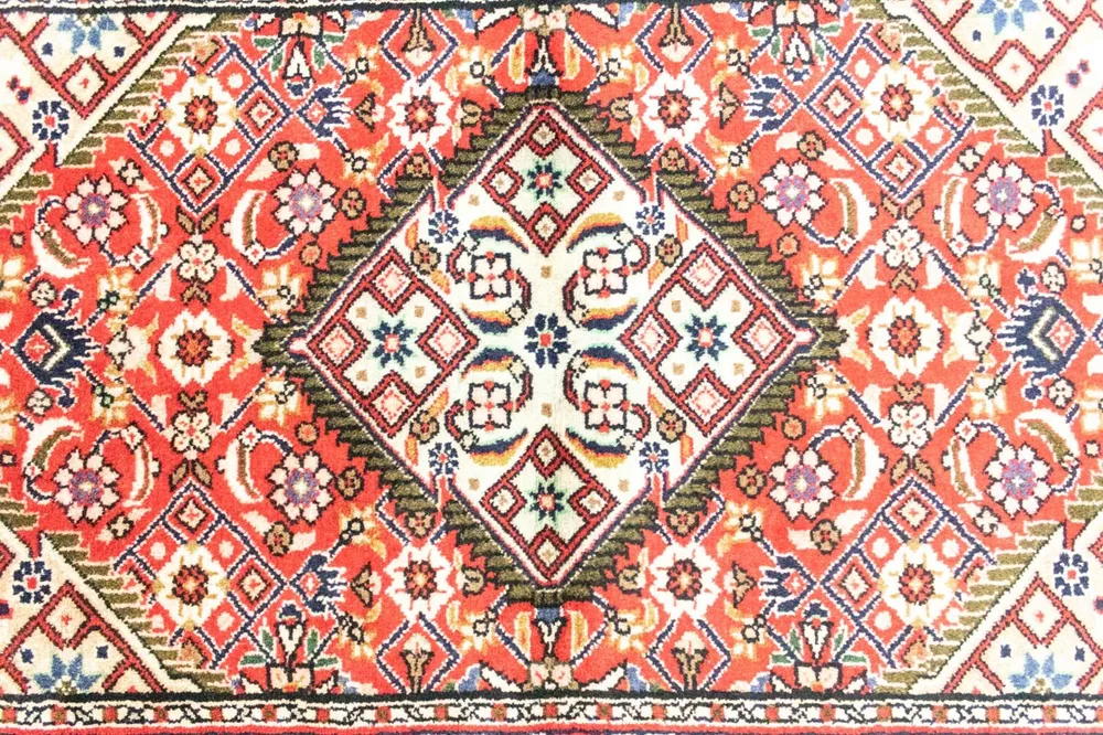 Persisk teppe - Nomadisk - 120 x 83 cm - rød