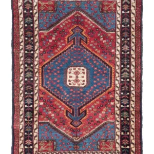 Persisk teppe - Nomadisk - 120 x 81 cm - blå