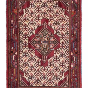 Persisk teppe - Nomadisk - 120 x 80 cm - beige