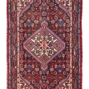Persisk teppe - Nomadisk - 120 x 77 cm - flerfarget