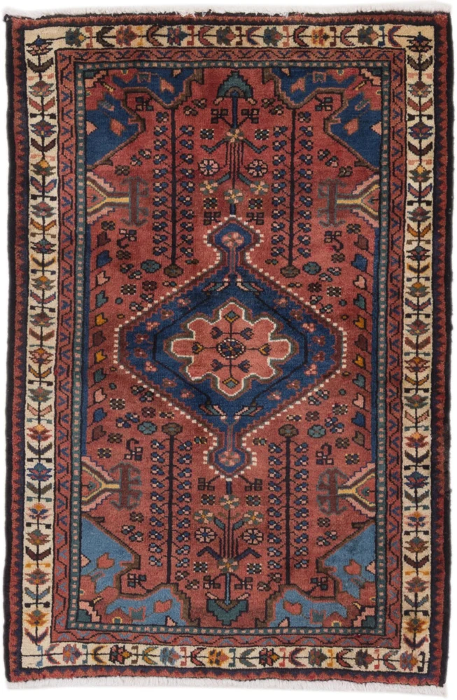 Persisk teppe - Nomadisk - 120 x 83 cm - rust