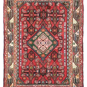 Persisk teppe - Nomadisk - 121 x 82 cm - rød