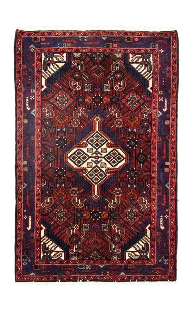 Persisk teppe - Nomadisk - 121 x 80 cm - blå
