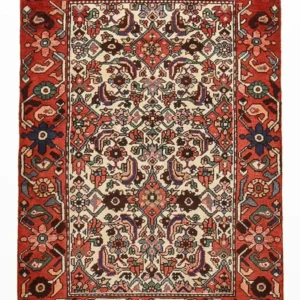 Persisk teppe - Nomadisk - 121 x 82 cm - flerfarget