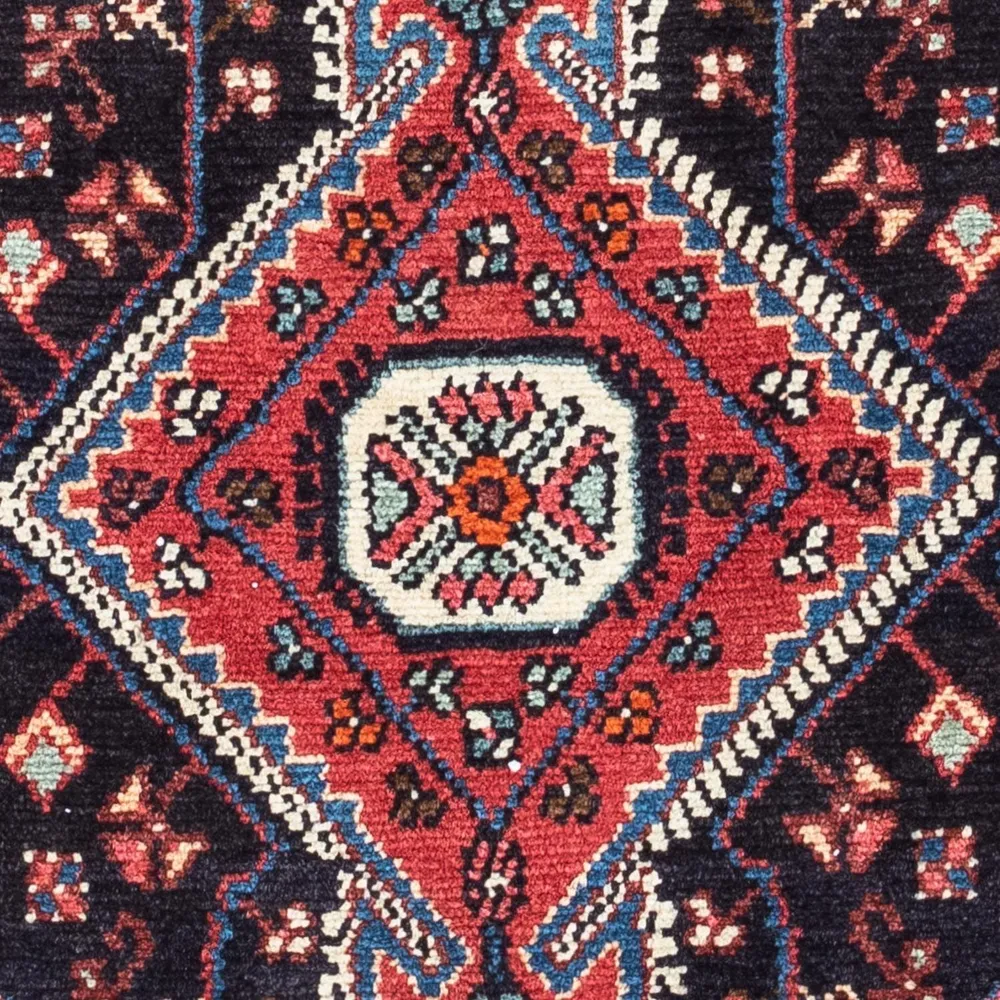 Persisk teppe - Nomadisk - 121 x 82 cm - mørkeblå