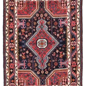 Persisk teppe - Nomadisk - 121 x 82 cm - mørkeblå