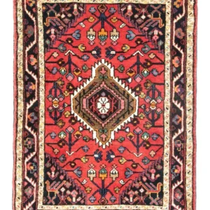 Persisk teppe - Nomadisk - 122 x 80 cm - rød