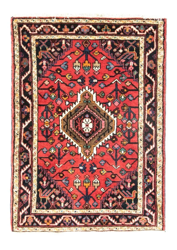 Persisk teppe - Nomadisk - 122 x 80 cm - rød