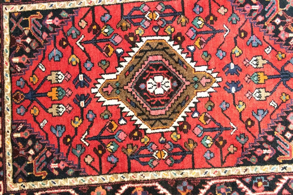 Persisk teppe - Nomadisk - 122 x 80 cm - rød