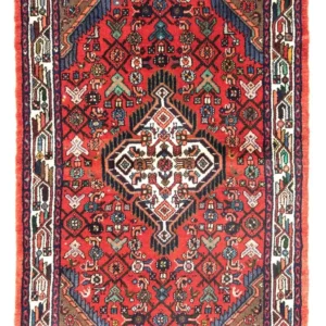Persisk teppe - Nomadisk - 122 x 85 cm - rød