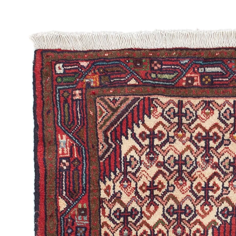 Persisk teppe - Nomadisk - 122 x 80 cm - beige