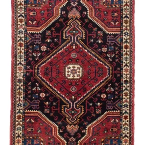 Persisk teppe - Nomadisk - 122 x 78 cm - mørkeblå
