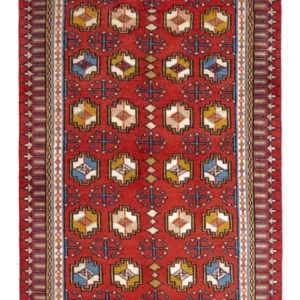 Persisk teppe - Nomadisk - 123 x 65 cm - rød