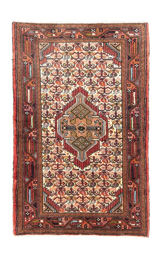 Persisk teppe - Nomadisk - 123 x 75 cm - beige