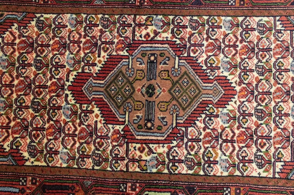 Persisk teppe - Nomadisk - 123 x 75 cm - beige