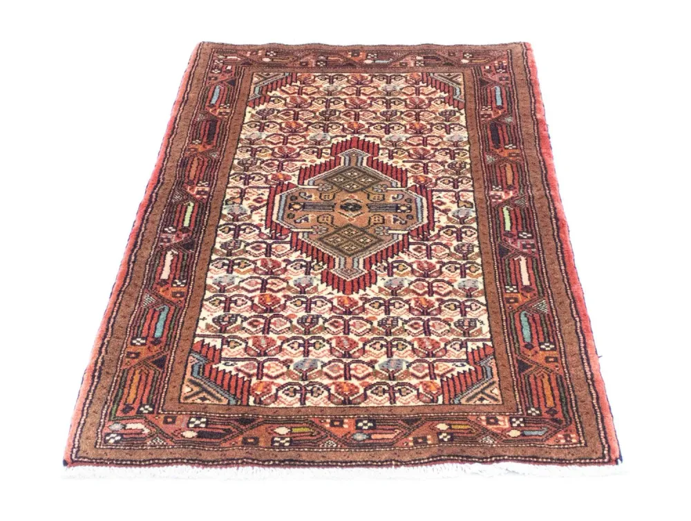 Persisk teppe - Nomadisk - 123 x 75 cm - beige