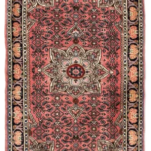 Persisk teppe - Nomadisk - 123 x 75 cm - lys rød
