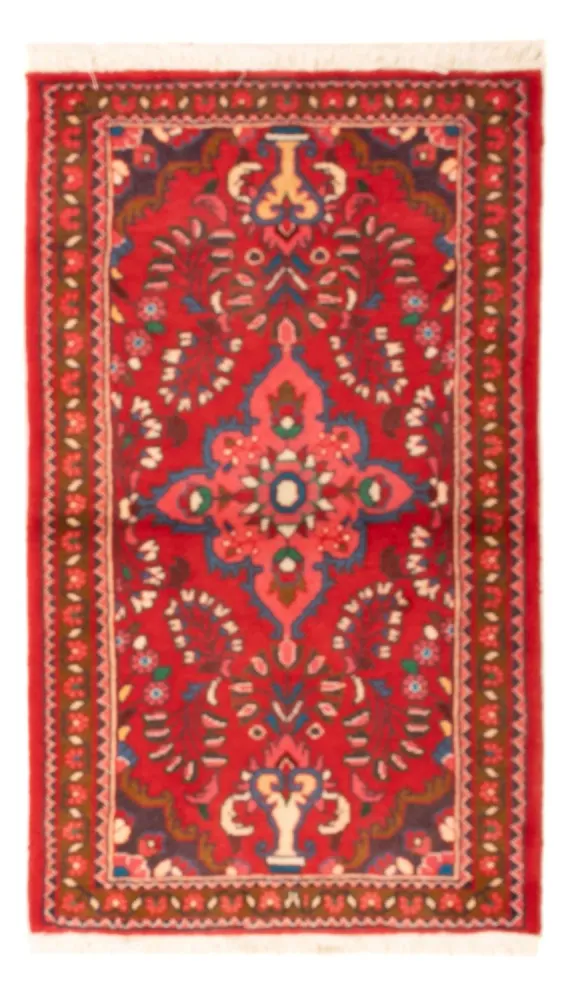 Persisk teppe - Nomadisk - 124 x 71 cm - rød