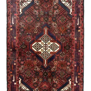 Persisk teppe - Nomadisk - 124 x 80 cm - brun
