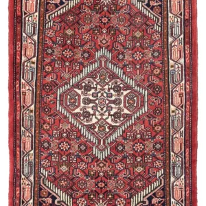 Persisk teppe - Nomadisk - 125 x 80 cm - rød