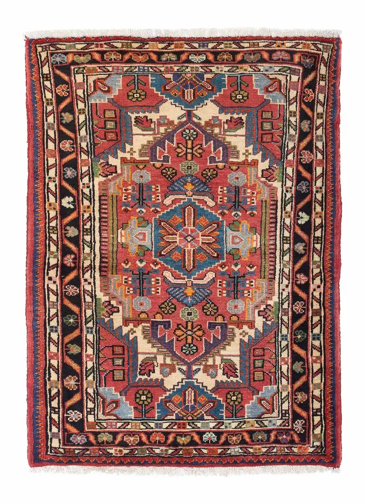 Persisk teppe - Nomadisk - 125 x 91 cm - rød