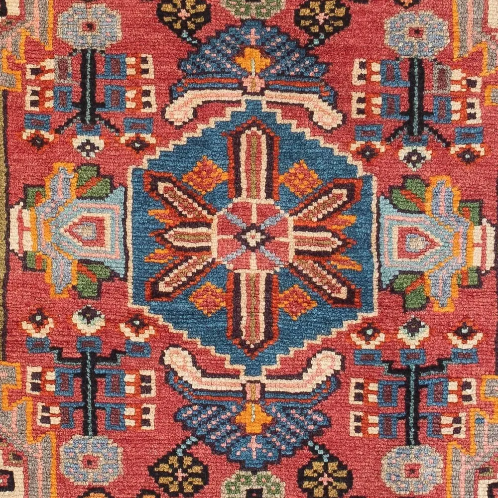 Persisk teppe - Nomadisk - 125 x 91 cm - rød